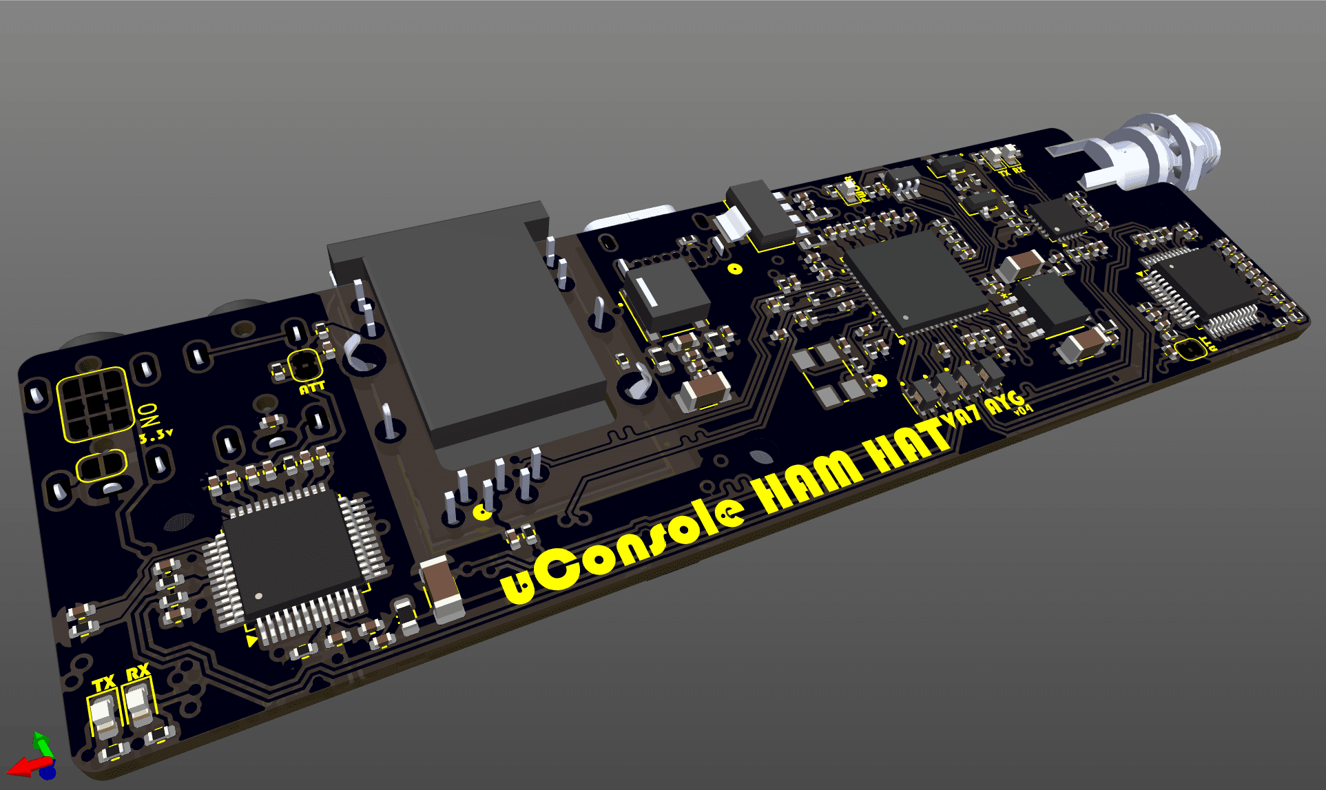 uConsole Ham Hat companion software interface screenshot
